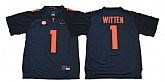 Tennessee Volunteers 1 Jason Witten Gray College Football Jersey,baseball caps,new era cap wholesale,wholesale hats